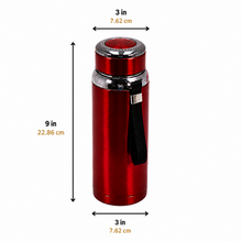 Premium Thermal Water Flask 1.0L - Red Vacuum Insulated