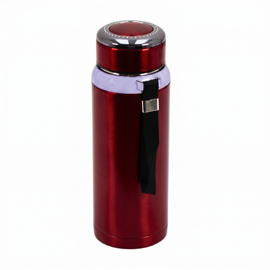 Premium Thermal Water Flask 1.0L - Red Vacuum Insulated