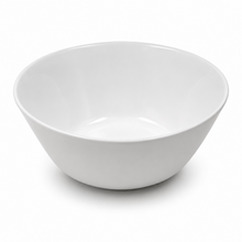 Set of 6 - Minimalist White Ceramic Deep Serving Bowl - 6.3" x 2.76"