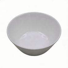 Set of 6 - Minimalist White Ceramic Deep Serving Bowl - 6.3" x 2.76"