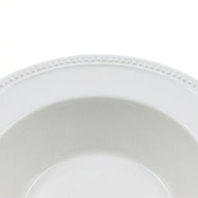 Set of 6 - Simplistic White Ceramic Deep Serving Bowl - 6.89" x 2.76"