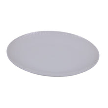 Set of 6 - Minimalist White Ceramic Dinner Plate - 8.46" x 0.79"