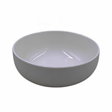 Set of 6 - Minimalist White Ceramic Deep Round Bowl - 6.89" x 2.56"