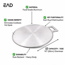 Heavy-Duty Yemeni Aluminum Flat Pan with a Single Handle (15 in) – Extra Thick