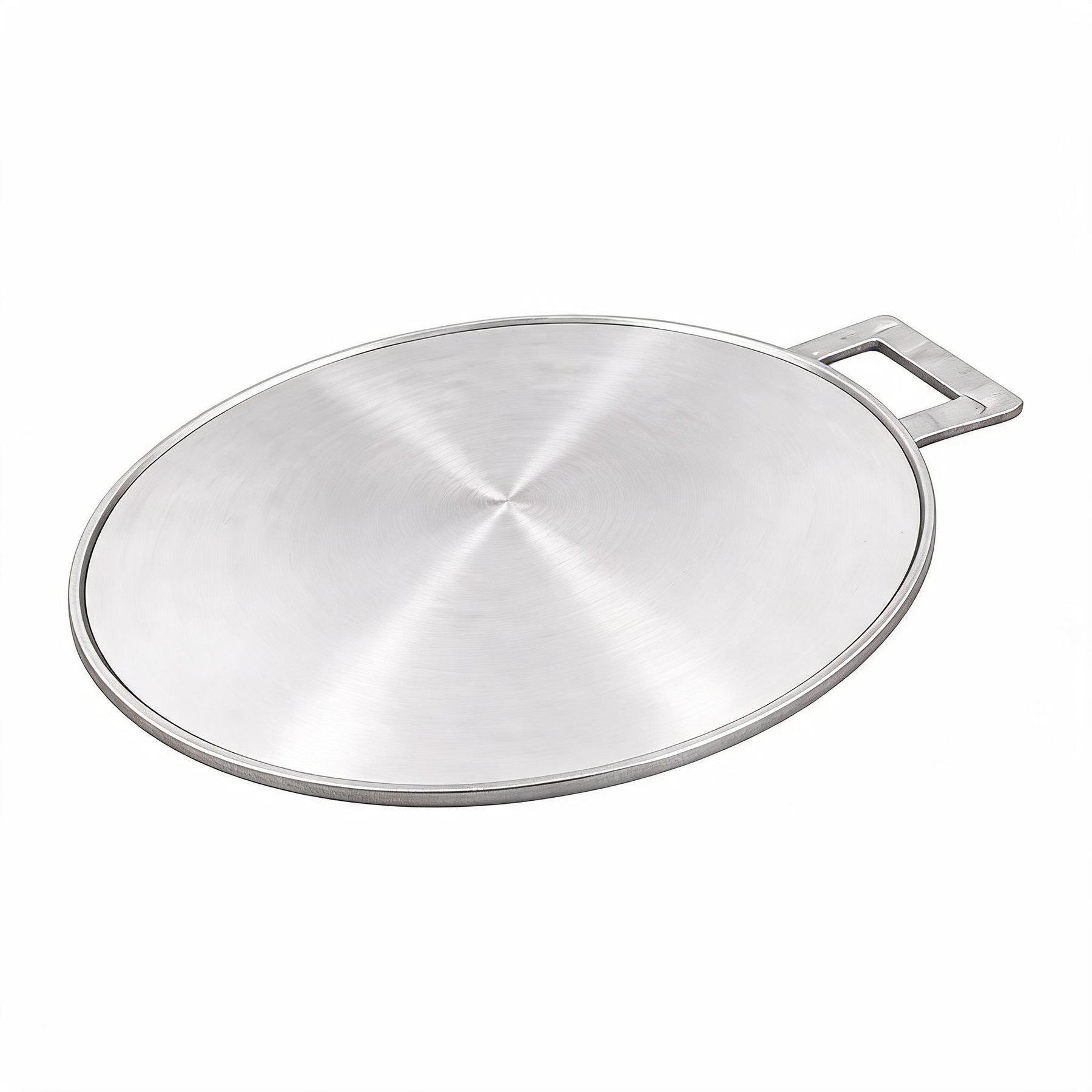 Heavy-Duty Yemeni Aluminum Flat Pan with a Single Handle (15 in) – Extra Thick