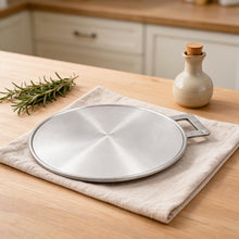Heavy-Duty Yemeni Aluminum Flat Pan with a Single Handle (14.5 in) – Extra Thick