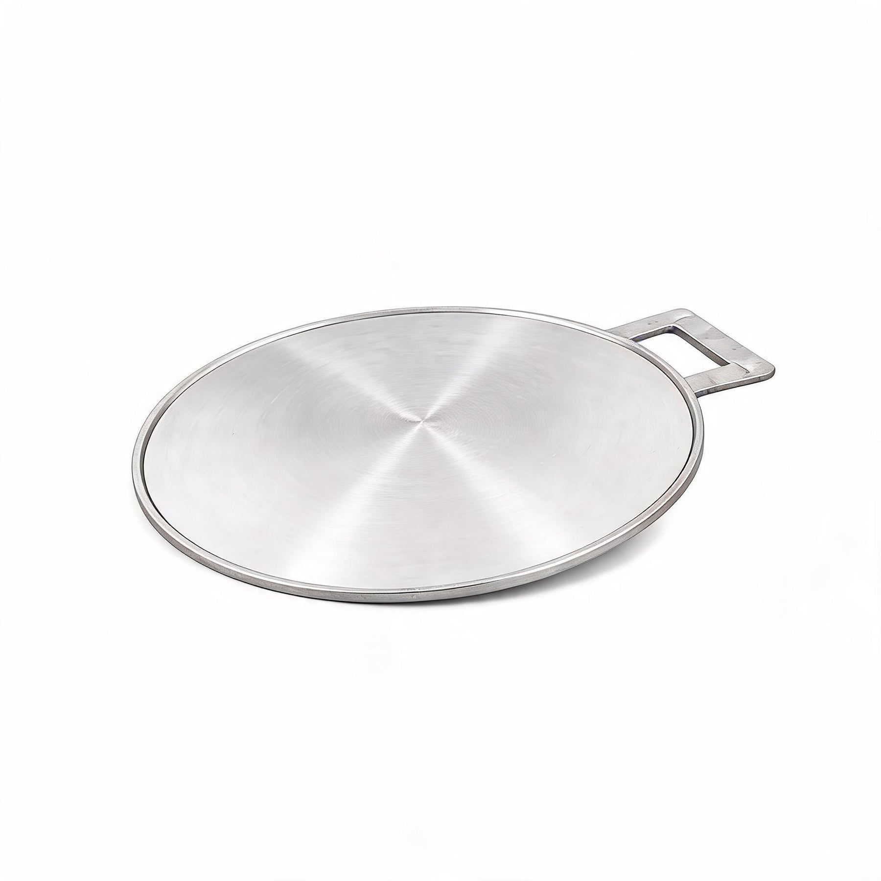 Heavy-Duty Yemeni Aluminum Flat Pan with a Single Handle (14.5 in) – Extra Thick