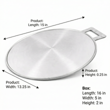 Heavy-Duty Yemeni Aluminum Flat Pan with a Single Handle (13.5) – Extra Thick