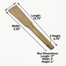 Traditional Yemeni Mihwash Wooden Mixing Paddle - Medium