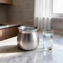 Traditional Yemeni Aluminum Round-Bottom Broth Pot