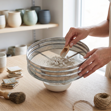 Traditional Aluminum 15'' FineMesh Flour Sifter