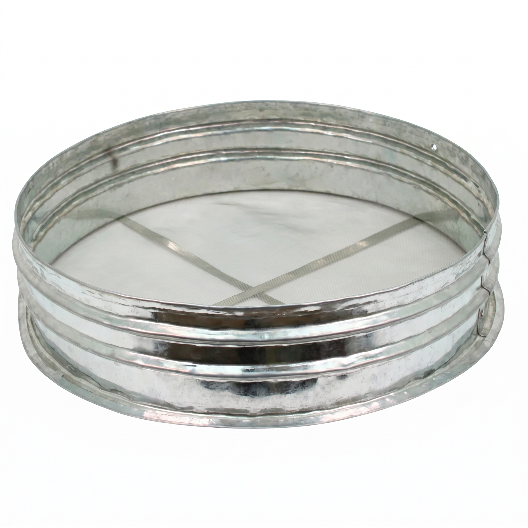 Traditional Aluminum 15'' FineMesh Flour Sifter