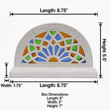 Authentic Yemeni Carved Ceramic Arch Decor