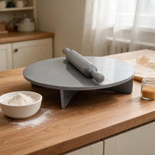Premium Nonstick Dough Board & Rolling Pin (Traditional Saj & Bread Prep Set)