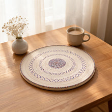 Handwoven Yemeni Round Table Mat - Sufra - 40"