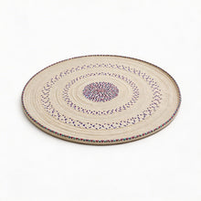 Handwoven Yemeni Round Table Mat - Sufra - 33"