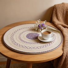 Handwoven Yemeni Round Table Mat - Sufra - 33"