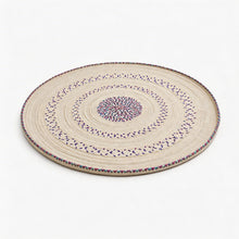 Handwoven Yemeni Round Table Mat - Sufra - 33"
