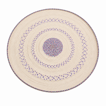 Handwoven Yemeni Round Table Mat - Sufra - 33"