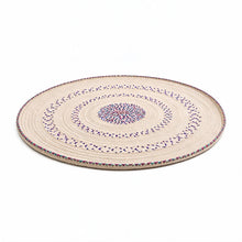 Handwoven Yemeni Round Table Mat - Sufra - 31"
