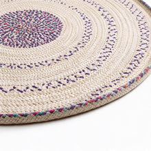 Handwoven Yemeni Round Table Mat - Sufra - 31"