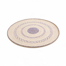 Handwoven Yemeni Round Table Mat - Sufra - 31"