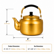 4L Golden Tea Kettle