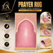 Pink Children’s Padded Anti-Slip Prayer Mat 46 x 26 Inch