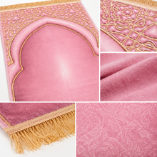 Pink Children’s Padded Anti-Slip Prayer Mat 46 x 26 Inch