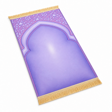 Purple Childrens Anti-Slip Padded Prayer Mat
