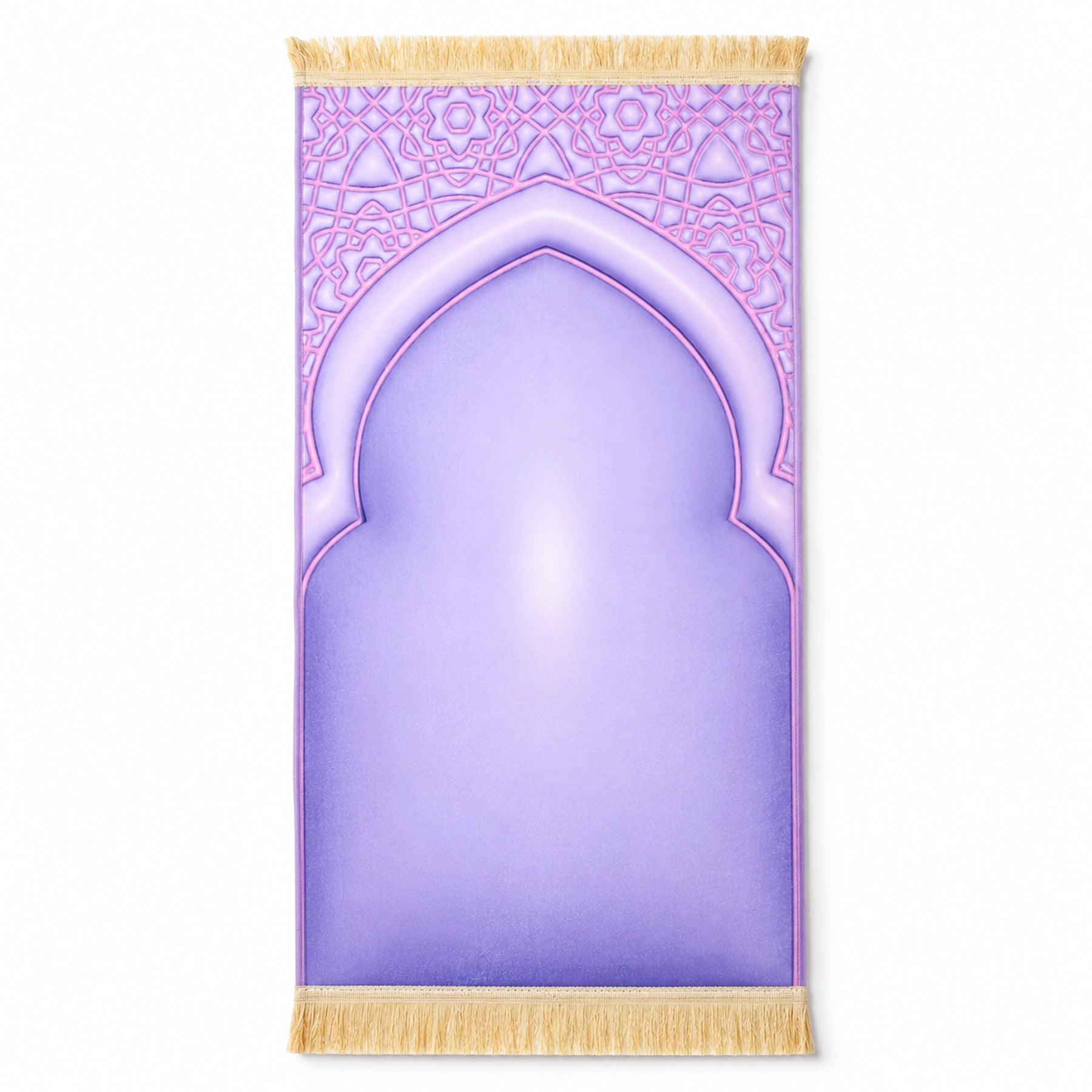 Purple Childrens Anti-Slip Padded Prayer Mat