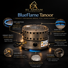 BlueFlame Tanoor - Gray