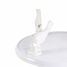 Round Floral Folding Tray Table with Legs - 25"