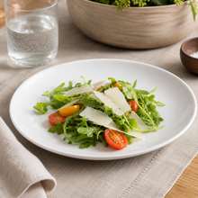 Large White Round Serving Platter - 16"