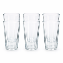 6-Piece Clear Glass Tumbler Set - 350ML