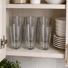 6-Piece Clear Glass Tumbler Set - 350ML