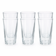 6-Piece Clear Glass Tumbler Set - 350ML