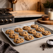 Heavy-Duty Aluminum Commercial Baking Sheet Pan, 24 x 16 x 1.5 Inch Rimmed Tray