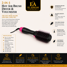 2-in-1 Hot Air Brush Dryer & Volumizer