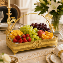 Royal Craft Superior Quality Glass Fruit Basket