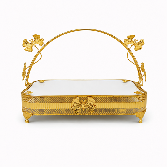 Royal Craft Superior Quality Glass Fruit Basket