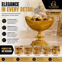 Elegant Gold Pedestal Dessert Bowl