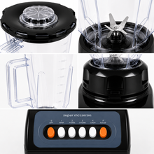 Super Mccarron 2-in-1 Blender & Mill Grinder - 500W - Black