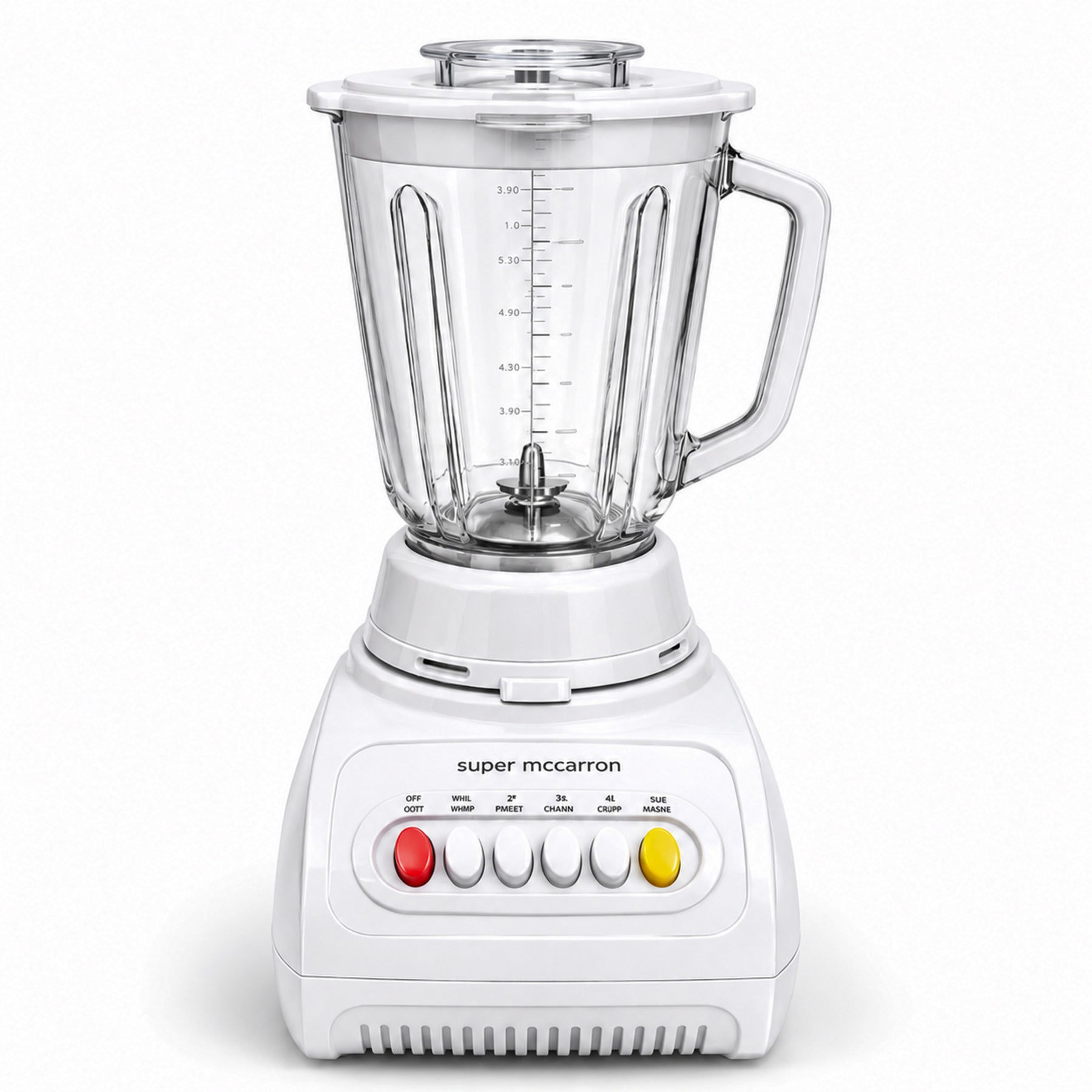 Super Mccarron 2-in-1 Blender & Mill Grinder - 500W - Beige