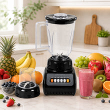 Super Mccarron 2-in-1 Blender & Mill Grinder - 500W - Black