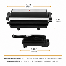 El AdhamTwo Slice Electric Grill Toaster
