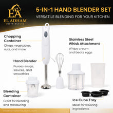 5-in-1 hand blender set