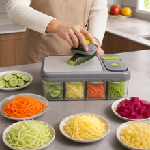 Multifunction Veggie & fruit chopper, cutting Board and slicer