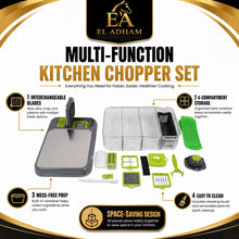 Multifunction Veggie & fruit chopper, cutting Board and slicer