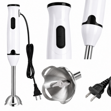 Electric Hand Blender Immersion Stick with Stainless Steel Shaft